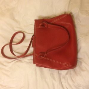 Red hand bag from RELIC