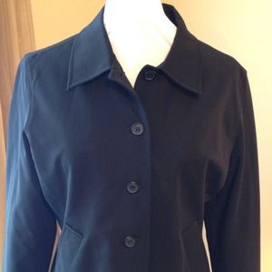 Black cropped jacket