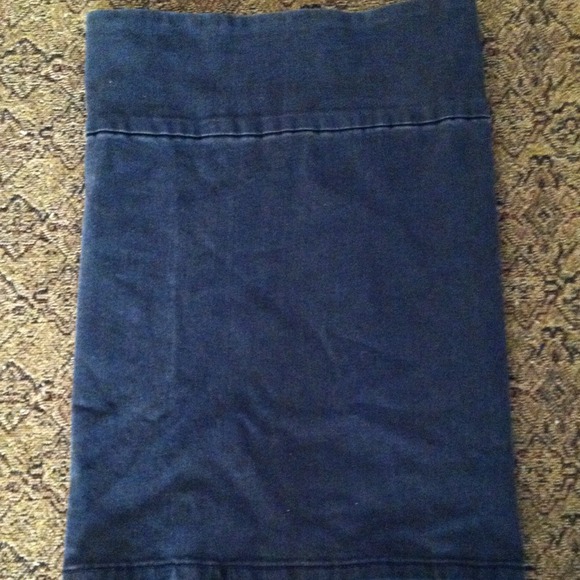 BDG denim medium skirt