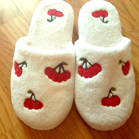 Cherry Slippers