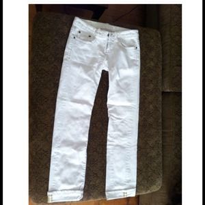 Denim Laboratory white jeans