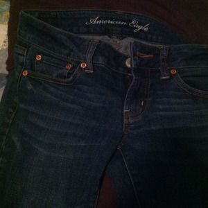 American Eagle Jeans- Favorite Boyfriend fit.