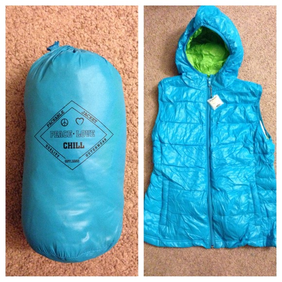 Jolt Outerwear - New Packable Light Puffer Downfill Vest