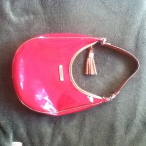 Kate Spade red patent leather bag