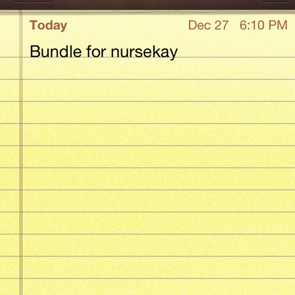 Bundle for @nursekay