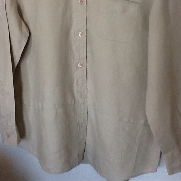 📲👜KIM ROGERS 100% LINEN BLOUSE👜📲 - Picture 3 of 4
