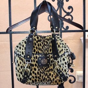 Cheetah Juicy Couture Furry Bag