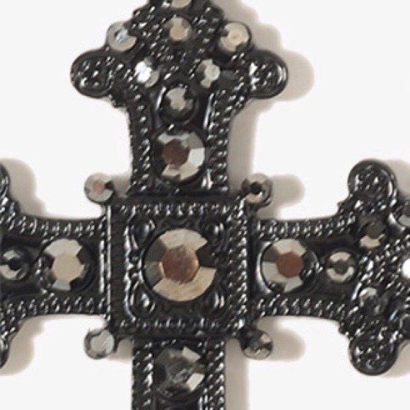 Accessories - 🚫SOLD🚫F21 Rhinestoned Cross Earrings Accessories - 🚫SOLD🚫F21 Rhinestoned Cross Earrings