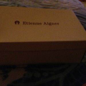 Etienne Aigner brown sandals size 9