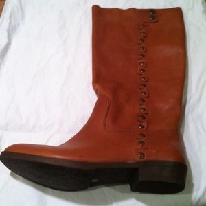 Nine West Vintage America Fiddle Boot in Natural