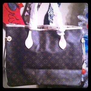 RESERVED! Louis Vuitton inspired neverfull!