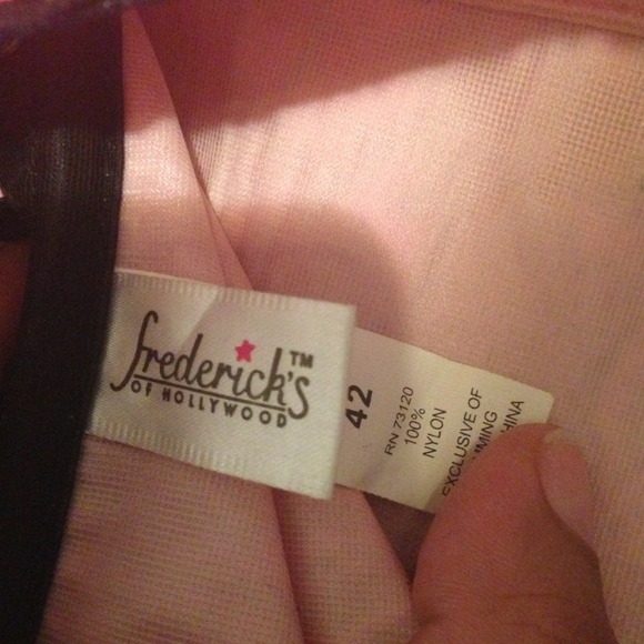 HOT PINK AND BLACK CORSET - Picture 3 of 3