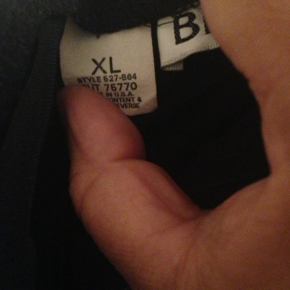 BLACK LINEN PANTS - Picture 3 of 3