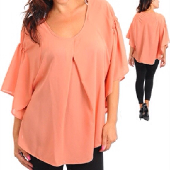 Coral Blouse - Picture 1 of 1