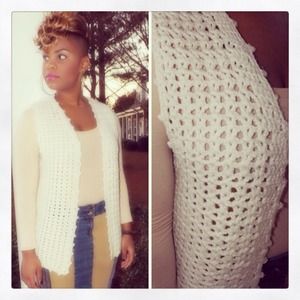 ❌SOLD❌Vintage Crochet Vest