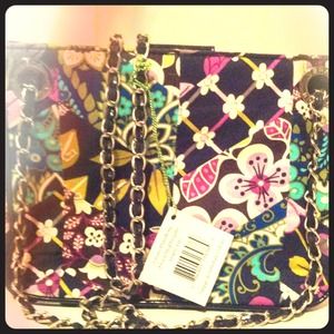 NWT Vera Bradley Floral Nightingale chain handbag