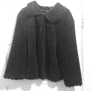 Teal light weight coat.