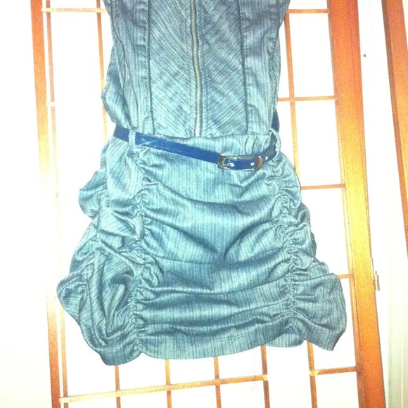 *BRAND NEW* Jean-Dress. So Adorable!! - Picture 3 of 3