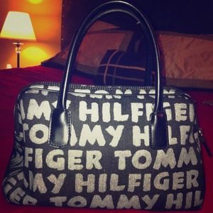 TOMMY HILFIGER Blue Jean Bag (authentic)