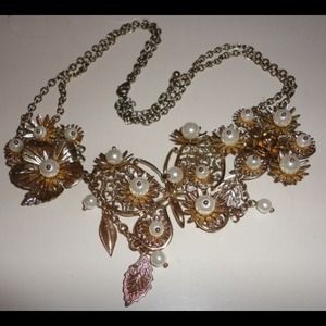 Gold Butterfly Necklace