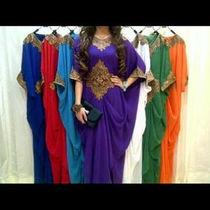 Kaftans maxi dresses