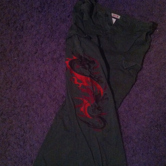 Forest green cargos from dear ab - Picture 1 of 2