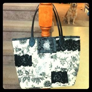 Hand-made quilted handbag