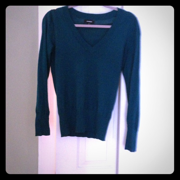 Teal express Sweater