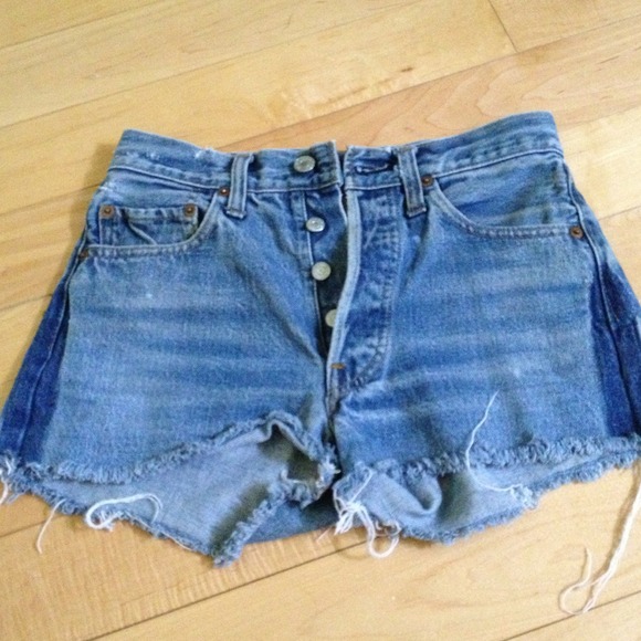 brand new high waisted jean shorts