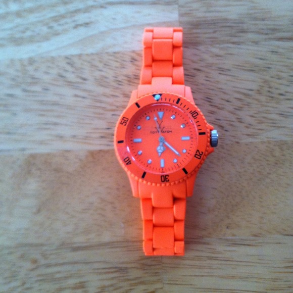 Orange watch