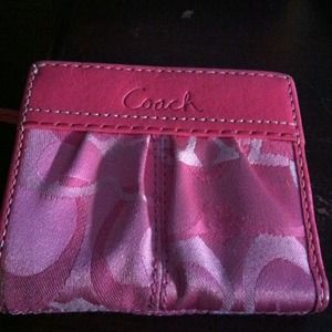 Authentic coach wallet