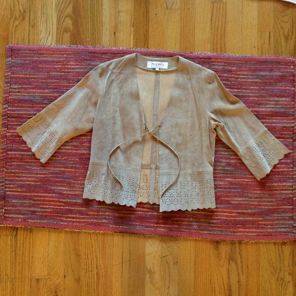 Thin leather jacket. SOLD