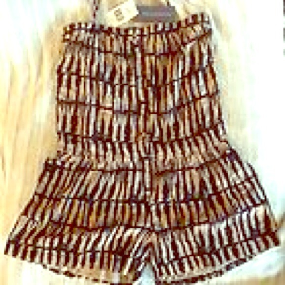 SOLD French Connection "Marina" Nutshell Romper