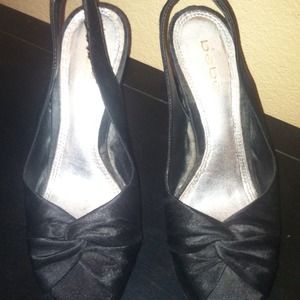 50 % off!!!! TODAY ONLY Bebe shoes