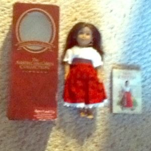Mini American girl doll