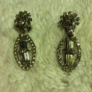 Antique clip on earrings