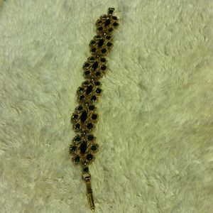 Vintage emerald bracelet