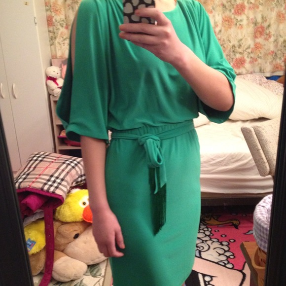 Jessica Simpson New Green Cocktail dress XS