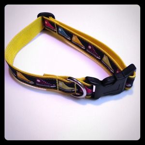 Handmade Custom Dog Collar - Converse Size Medium