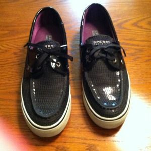 Sperry sparkley shoes ! Worn once