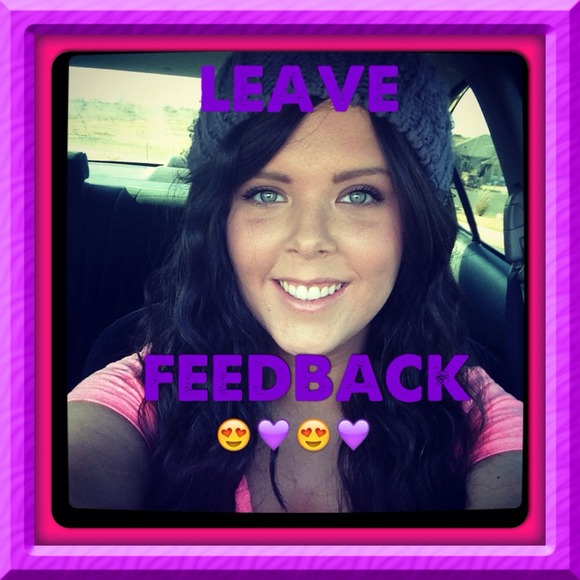 PLEASE LEAVE FEEDBACK!!😍💜😍