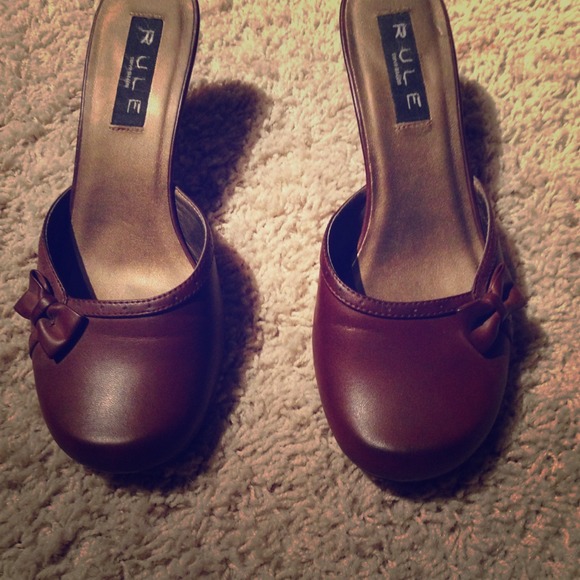 Steve Madden, open back heels. Size 7.5