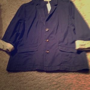 New with tags, Old Navy dark blue blazer.