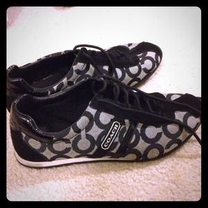 🚫RESERVED🚫 Authentic Kathleen Coach sneakers.