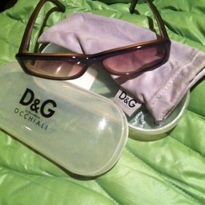 Dolce and Gabbana Occhiali sunglasses.