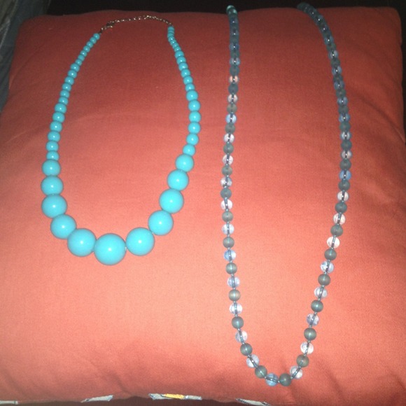 Two beaded necklaces
