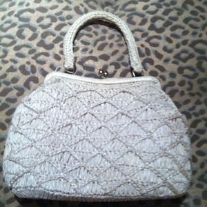 Pinup Vintage Straw Frame Bag Old Hollywood Japan