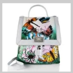 Sharif Handpainted Nappa Leather 4-in-1 Backpack