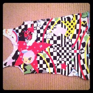 Toki Doki anime Japanese Tank top trimmed small s