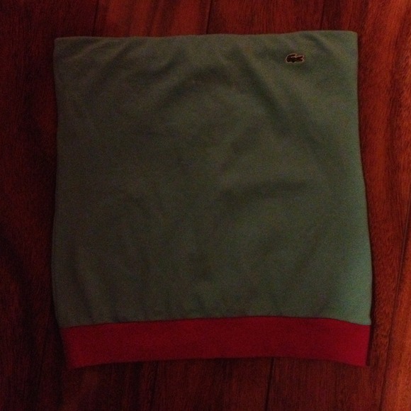 Lacoste tube top